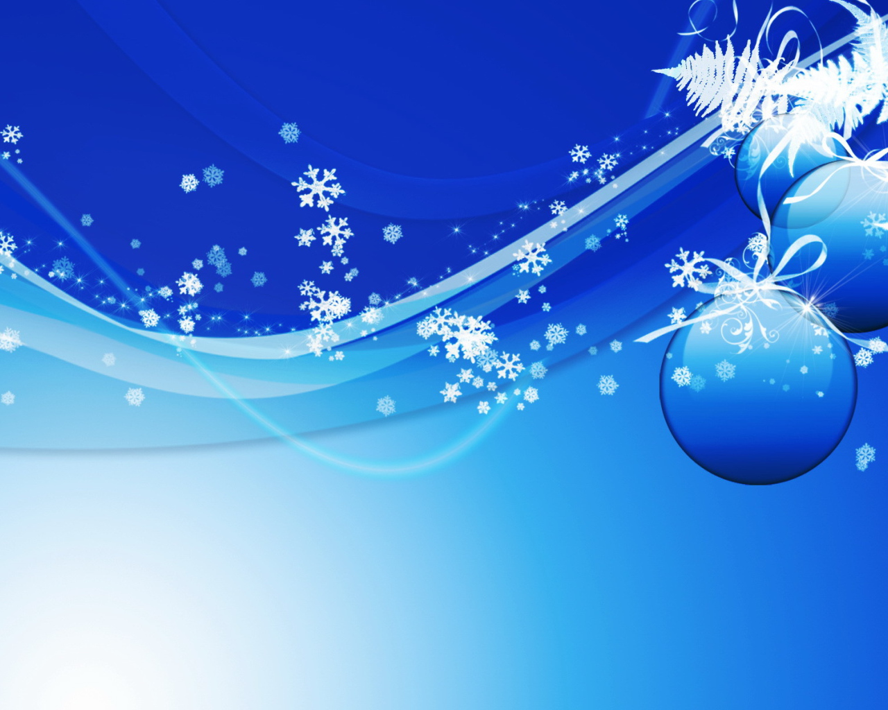 Рождественская синева