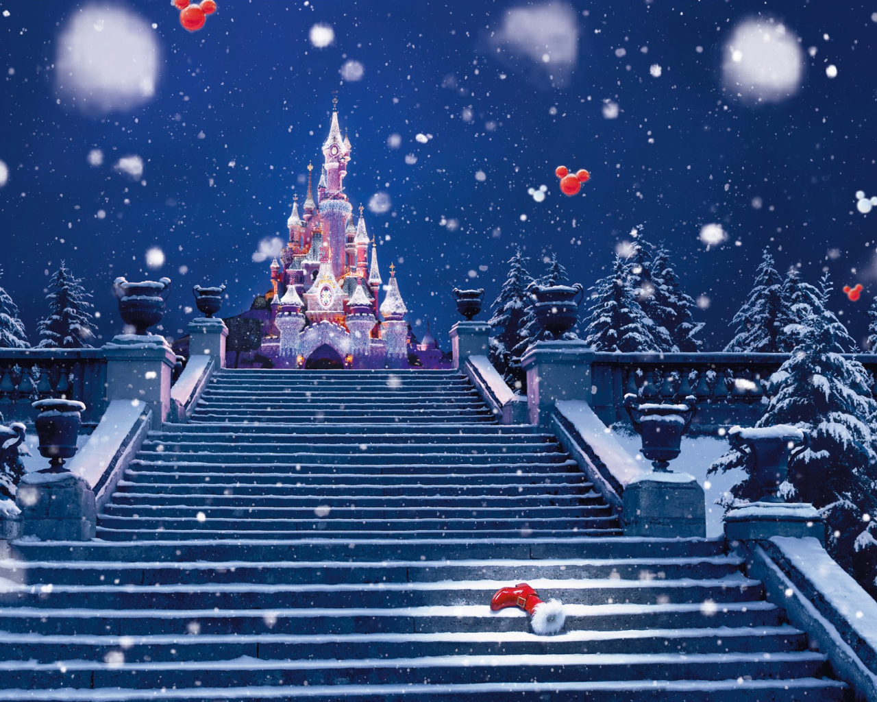 Лестница в диснейленд