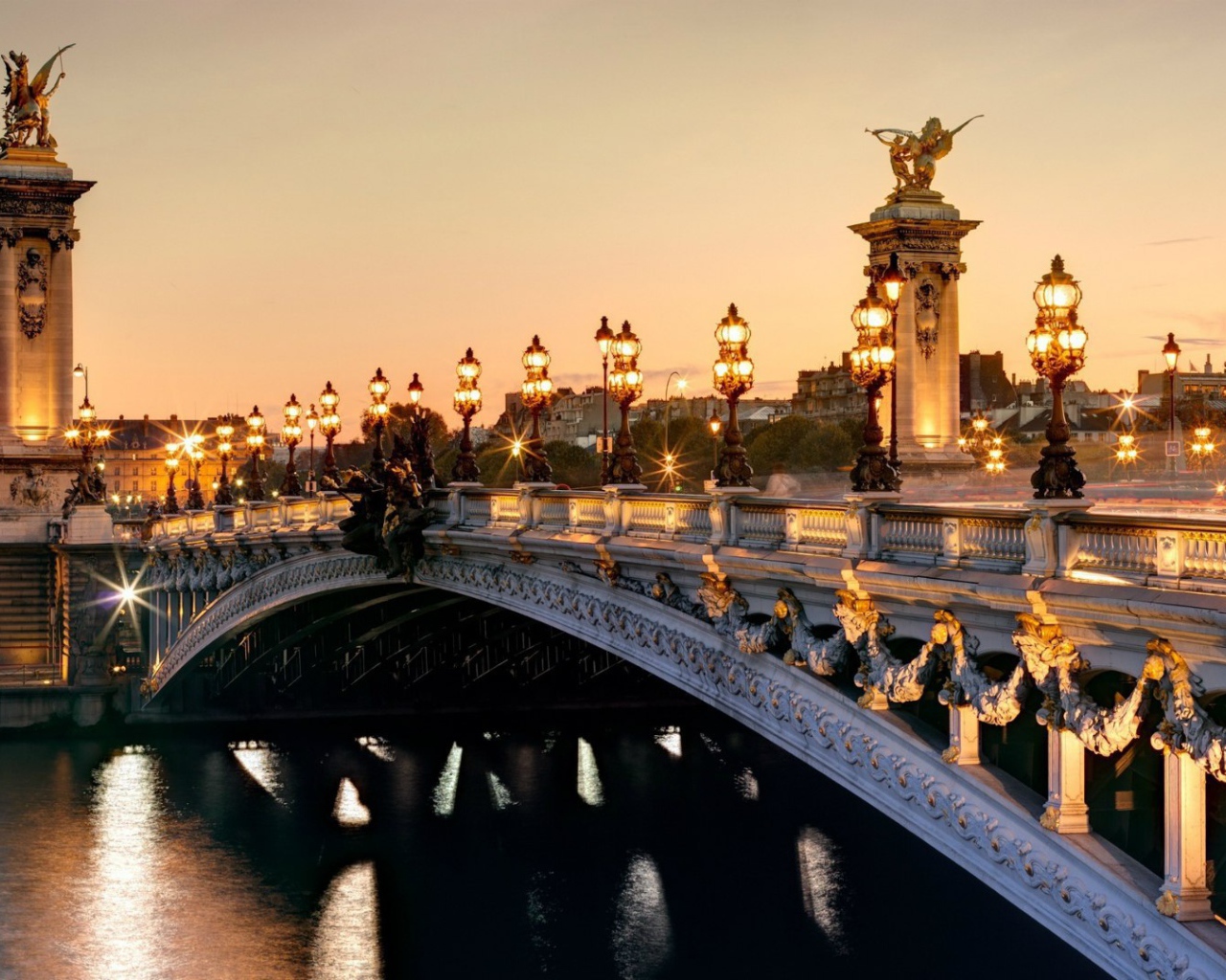 Мост Александра III в Париже