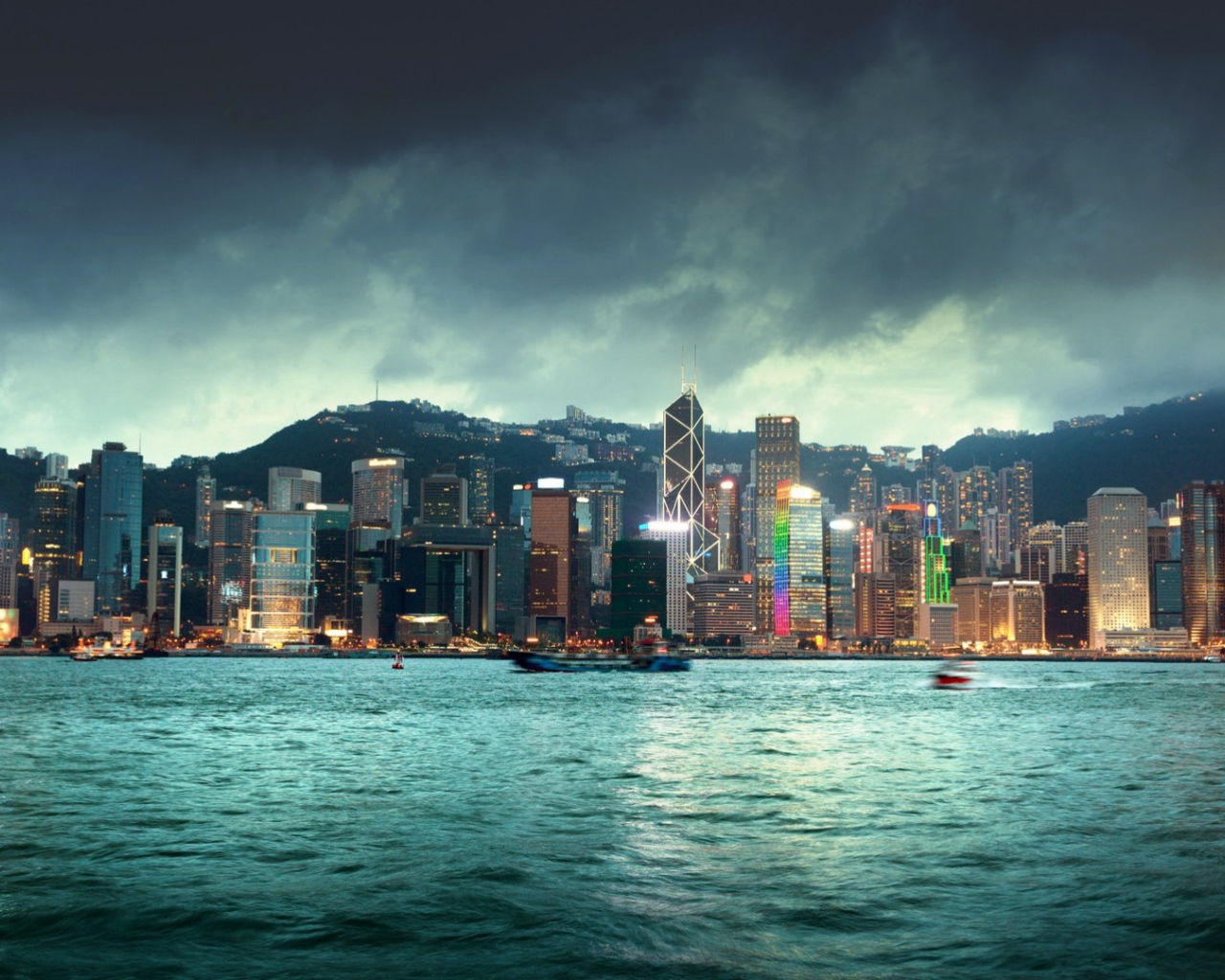 Азиатский город Гонконг