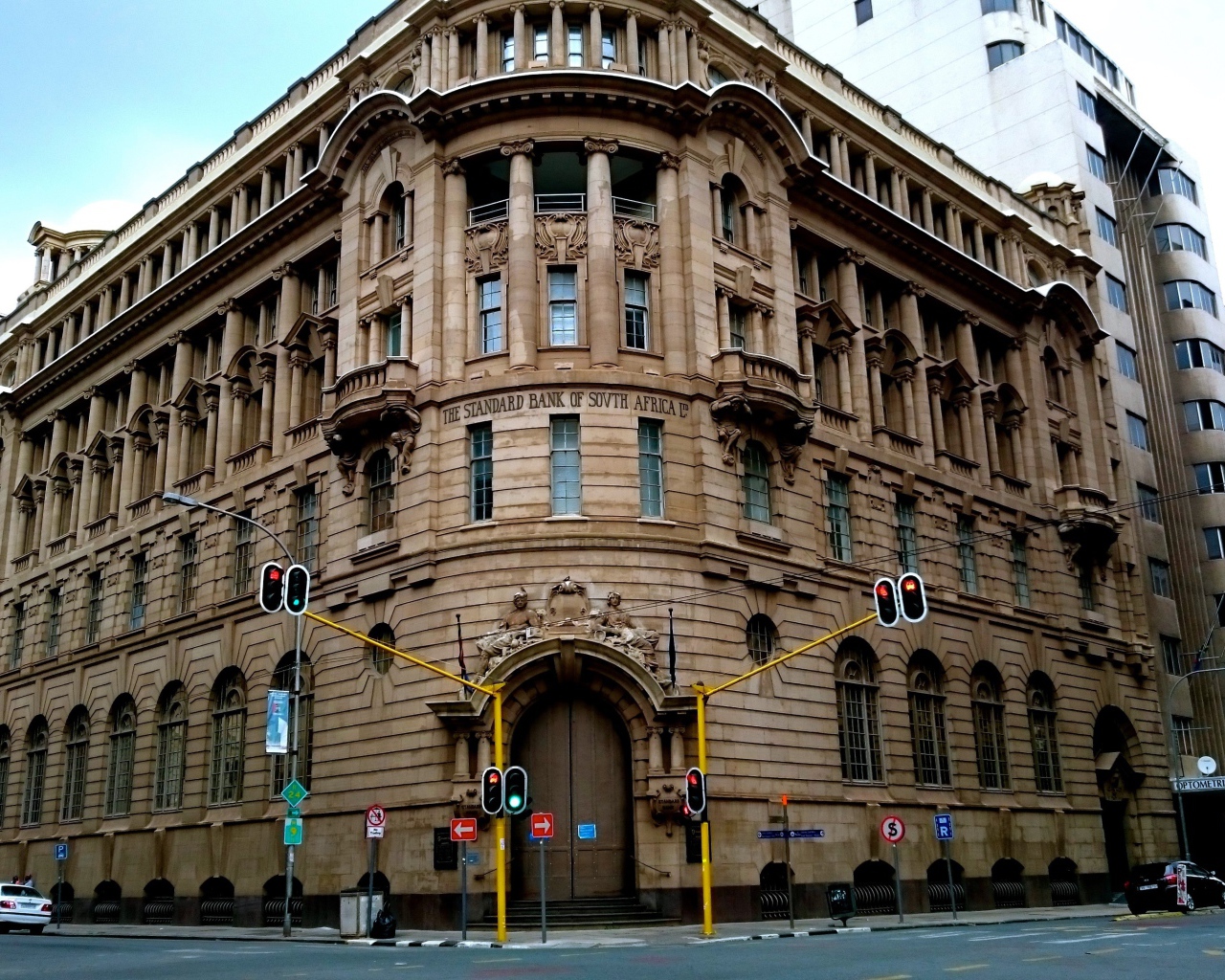 Здание банка в Йоханнесбурге