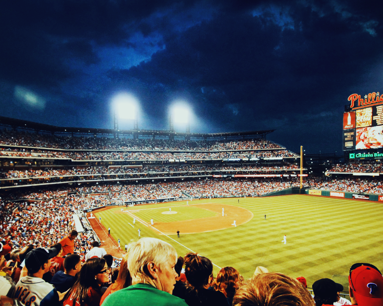 Стадион для бейсбола в Филадельфии