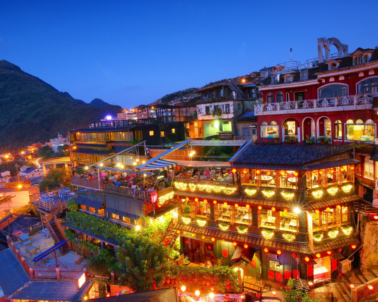 Красивый пейзаж New Taipei City