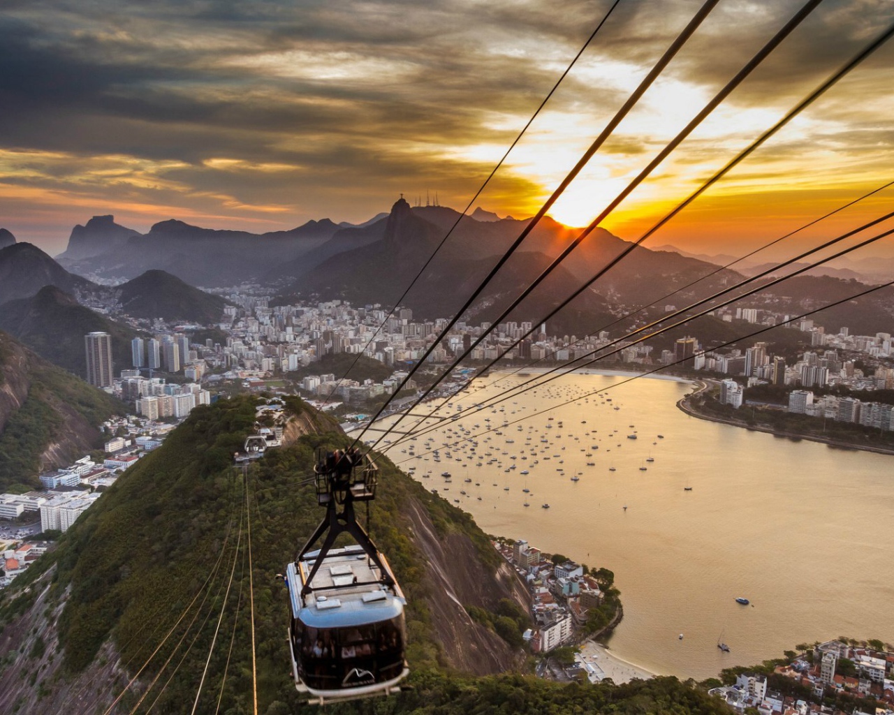 Канатная дорога в Рио-де-Жанейро