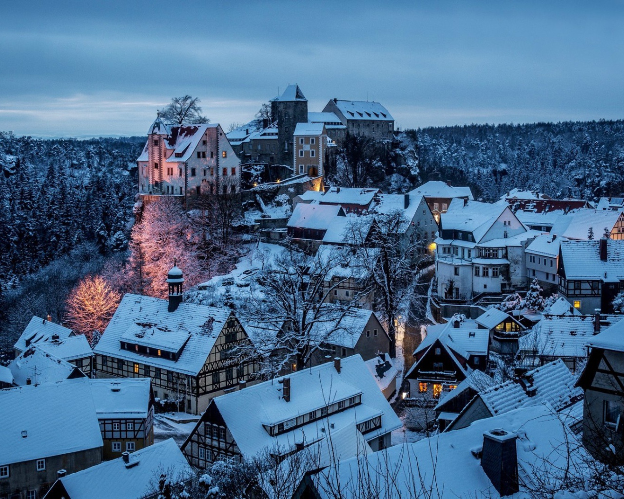 Город Хонштайн, Германия