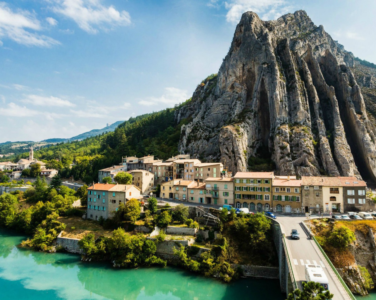 Город Систерон, Франция