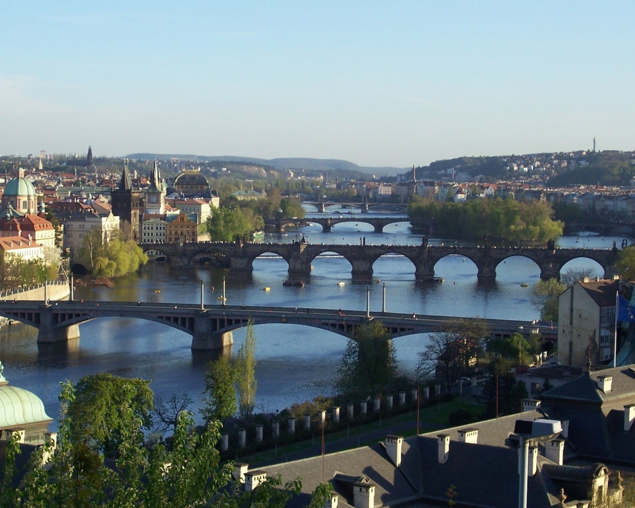 Город мостов в Европе