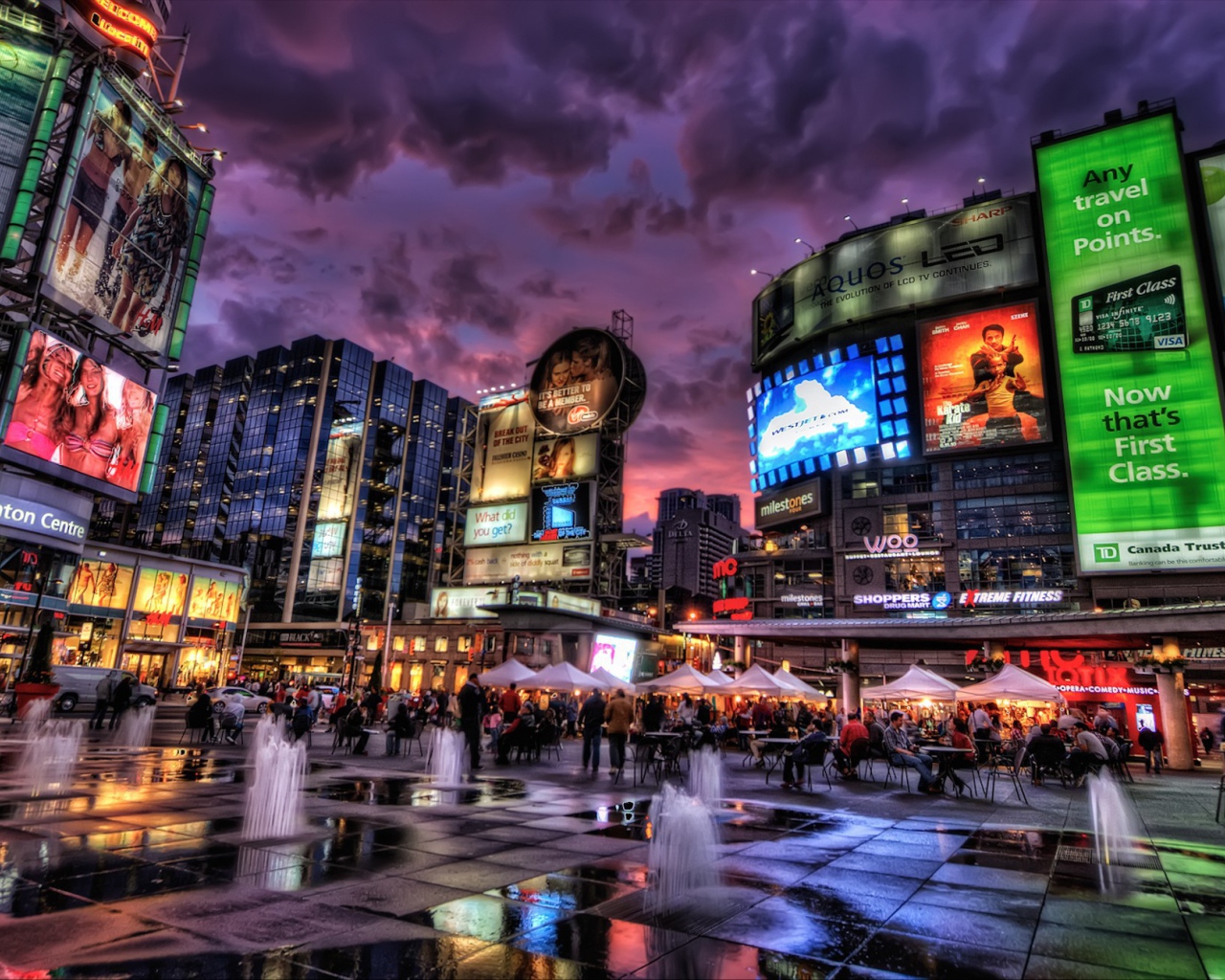 Город Торонто в Канаде