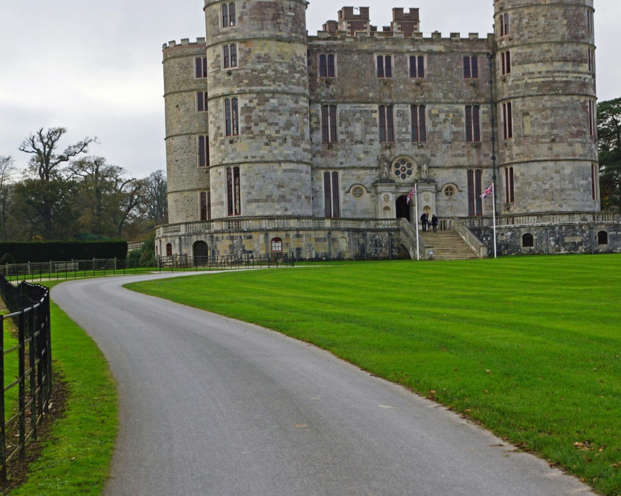 Уютный замок в Британии