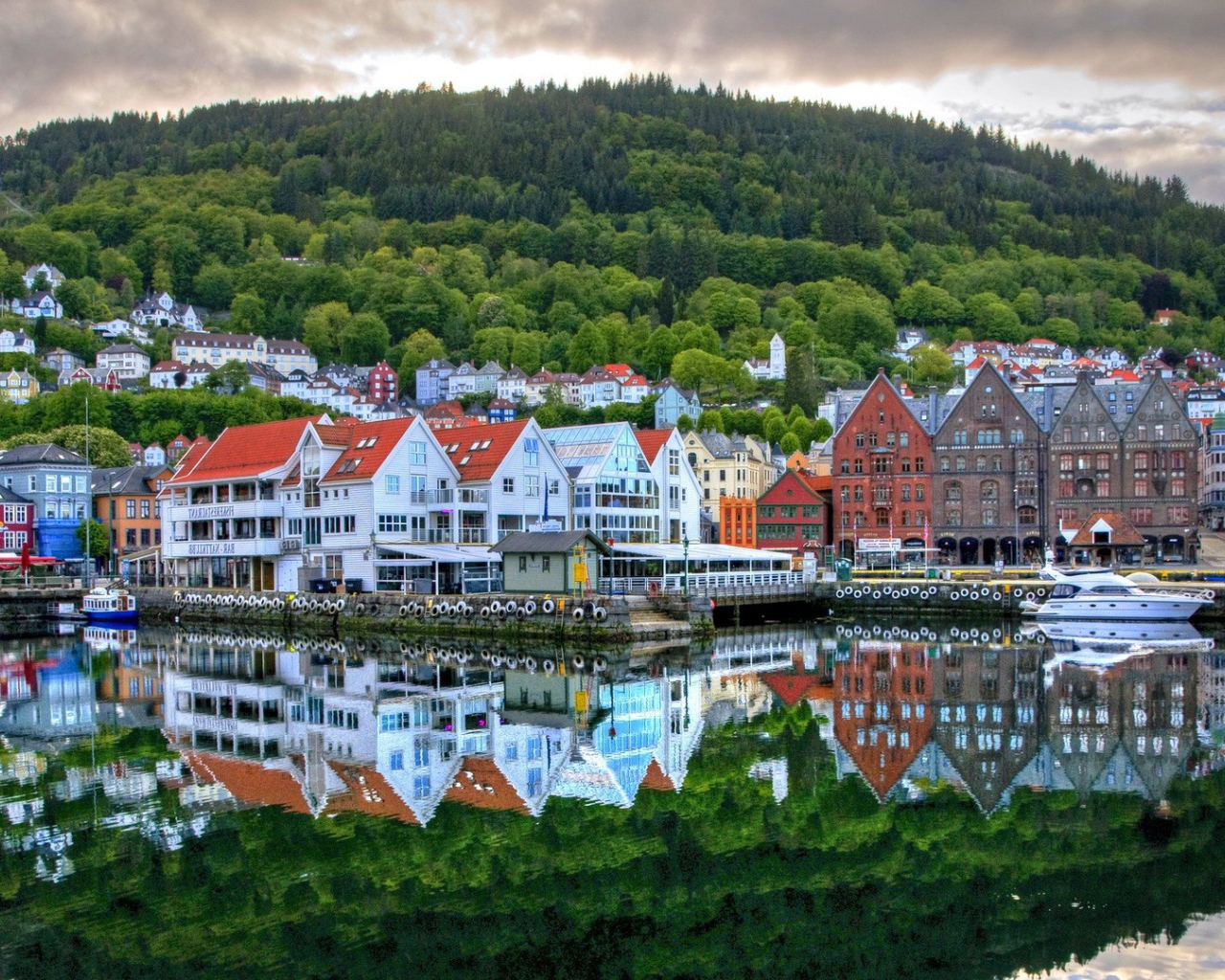 Уютный европейский город