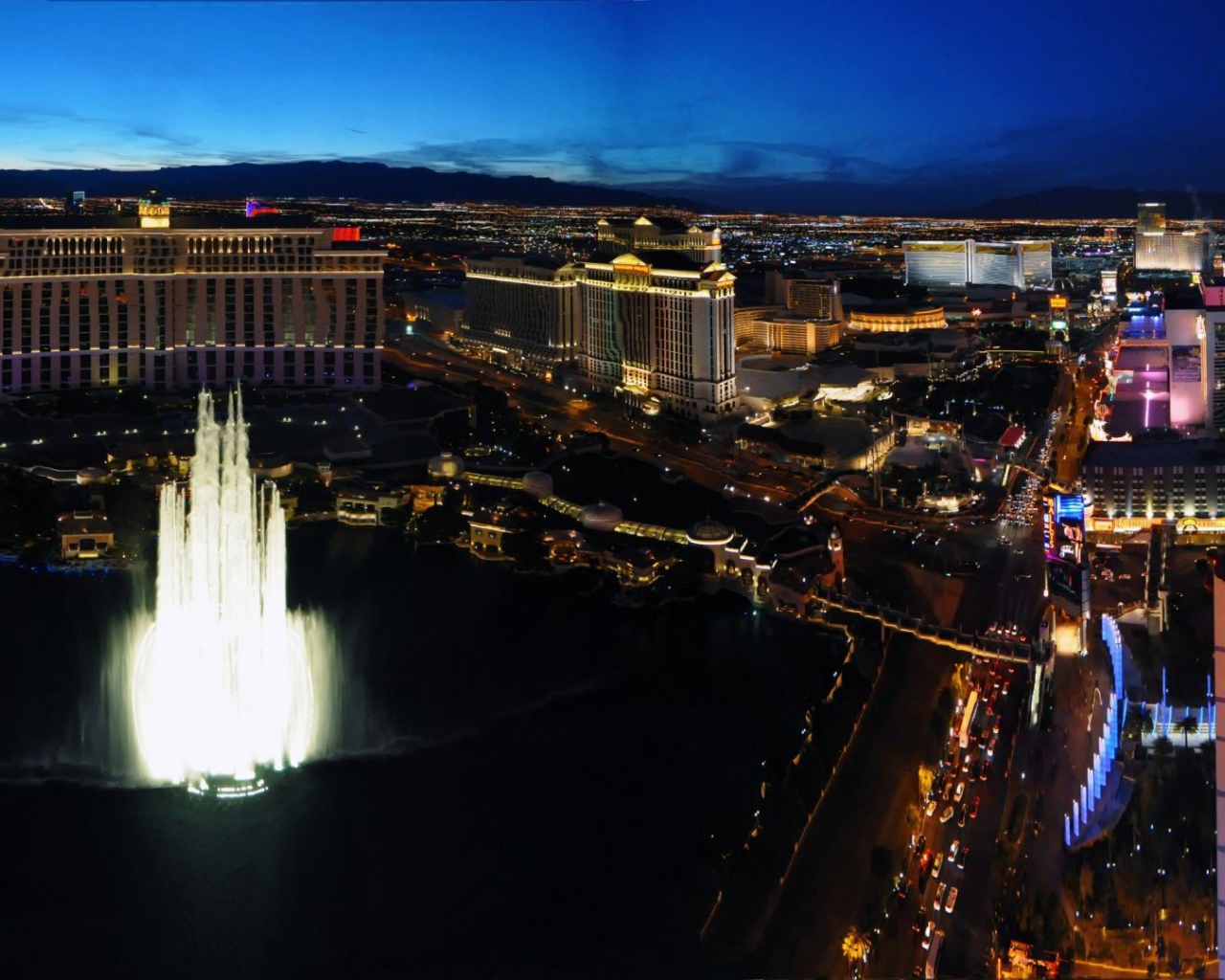 Вечер в Лас-Вегасе