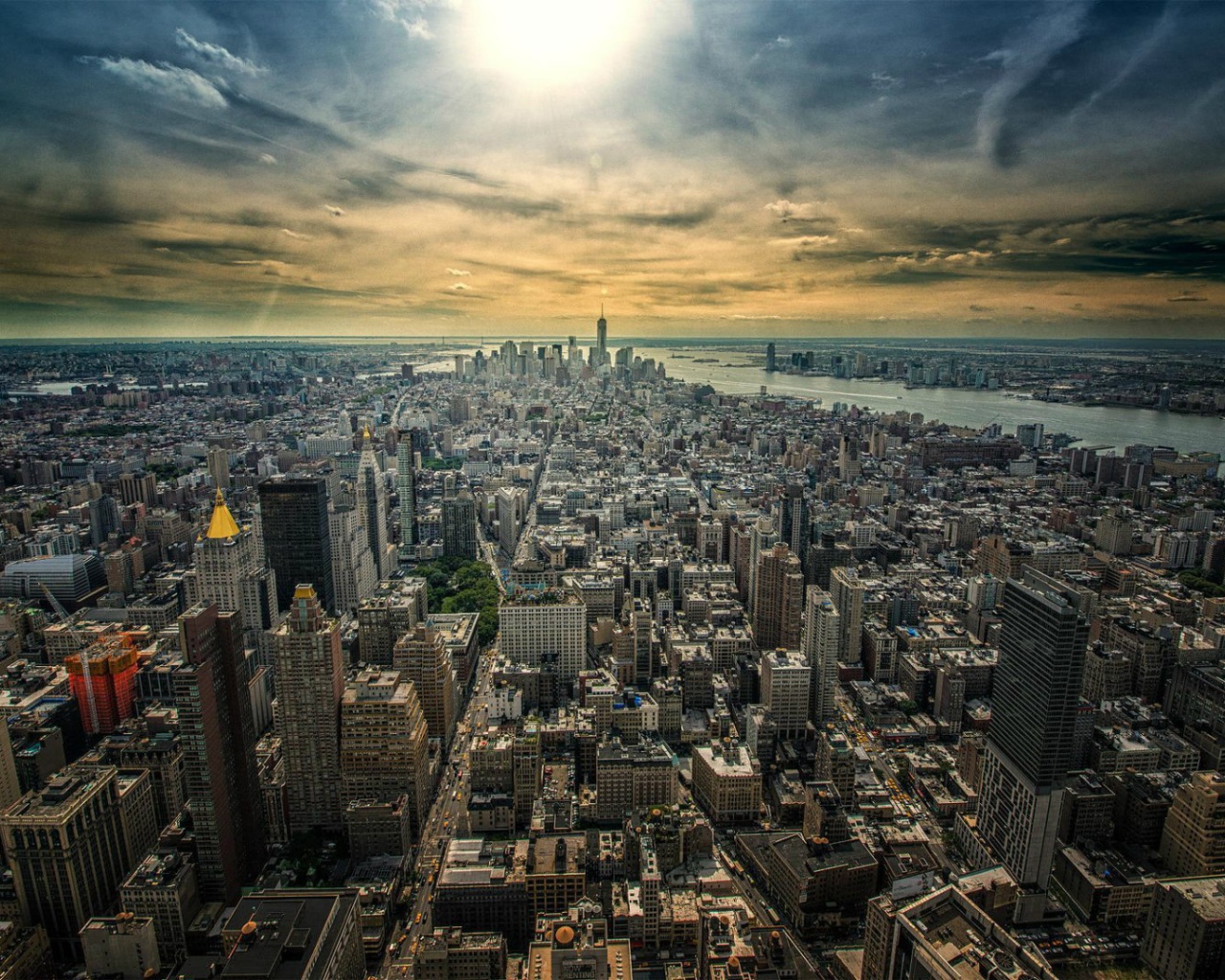 Полет над Нью-Йорком