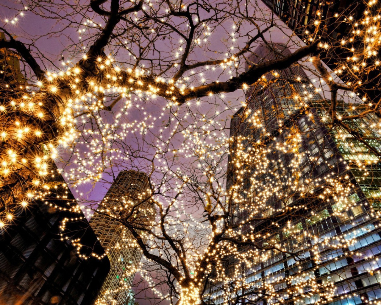 Предновогодний Чикаго США