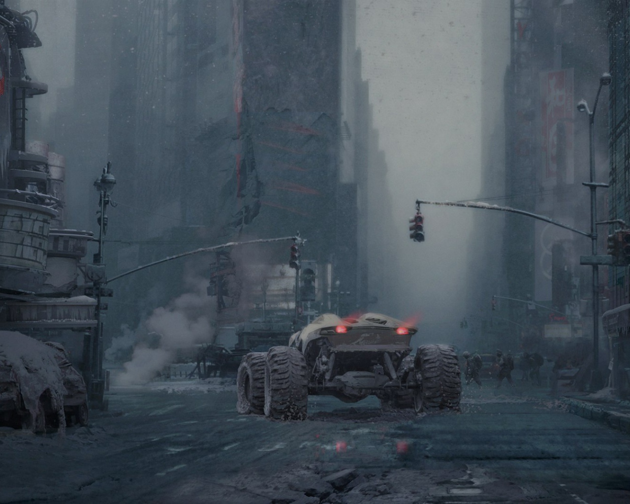 Нью-Йорк во льдах