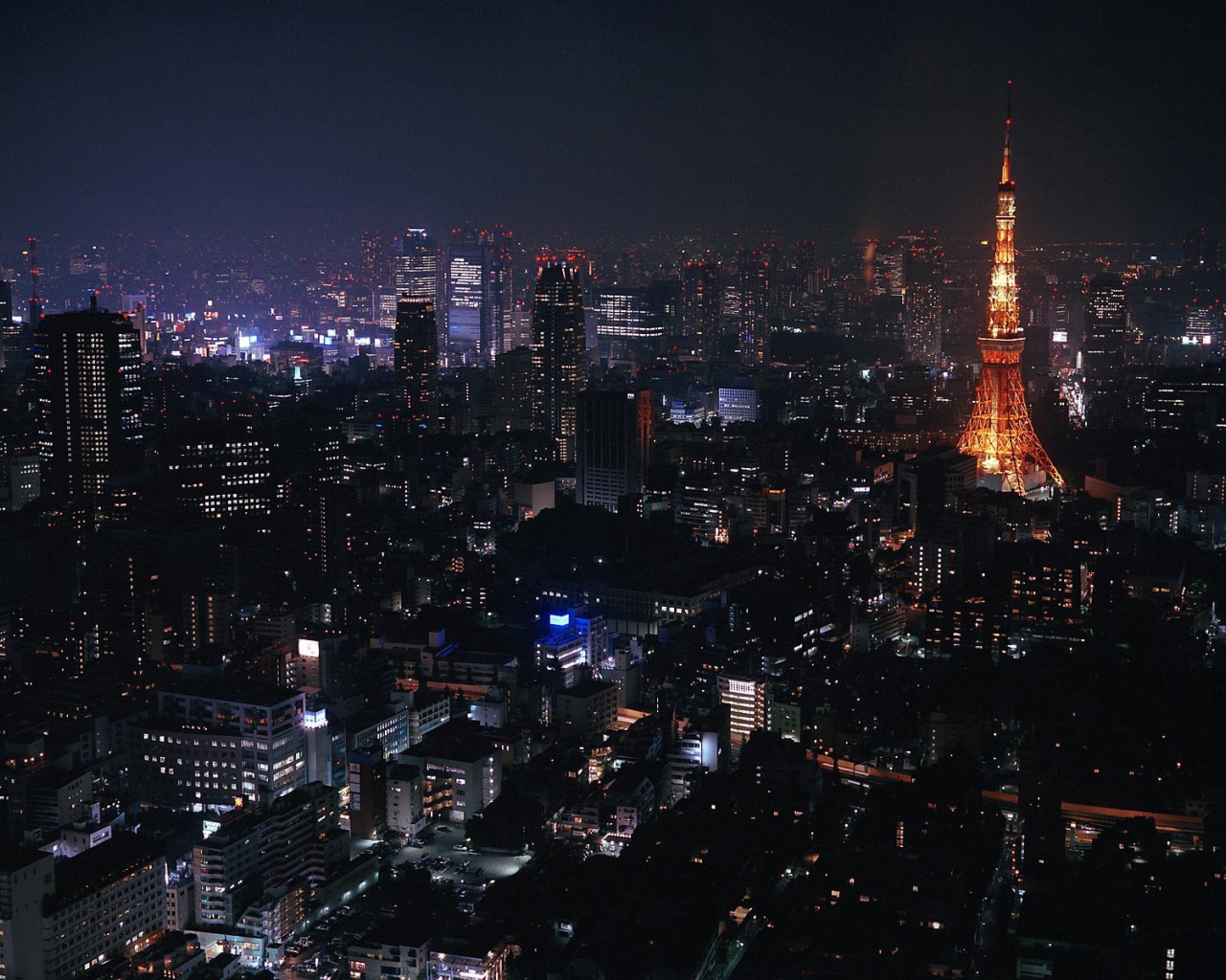 Ночь в Токио Япония