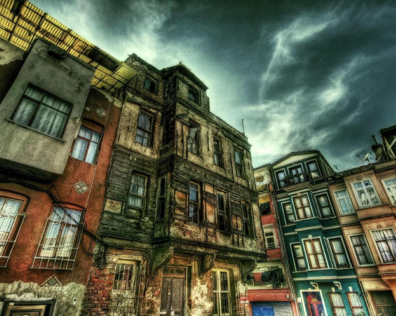 Старый район Галата в Стамбуле