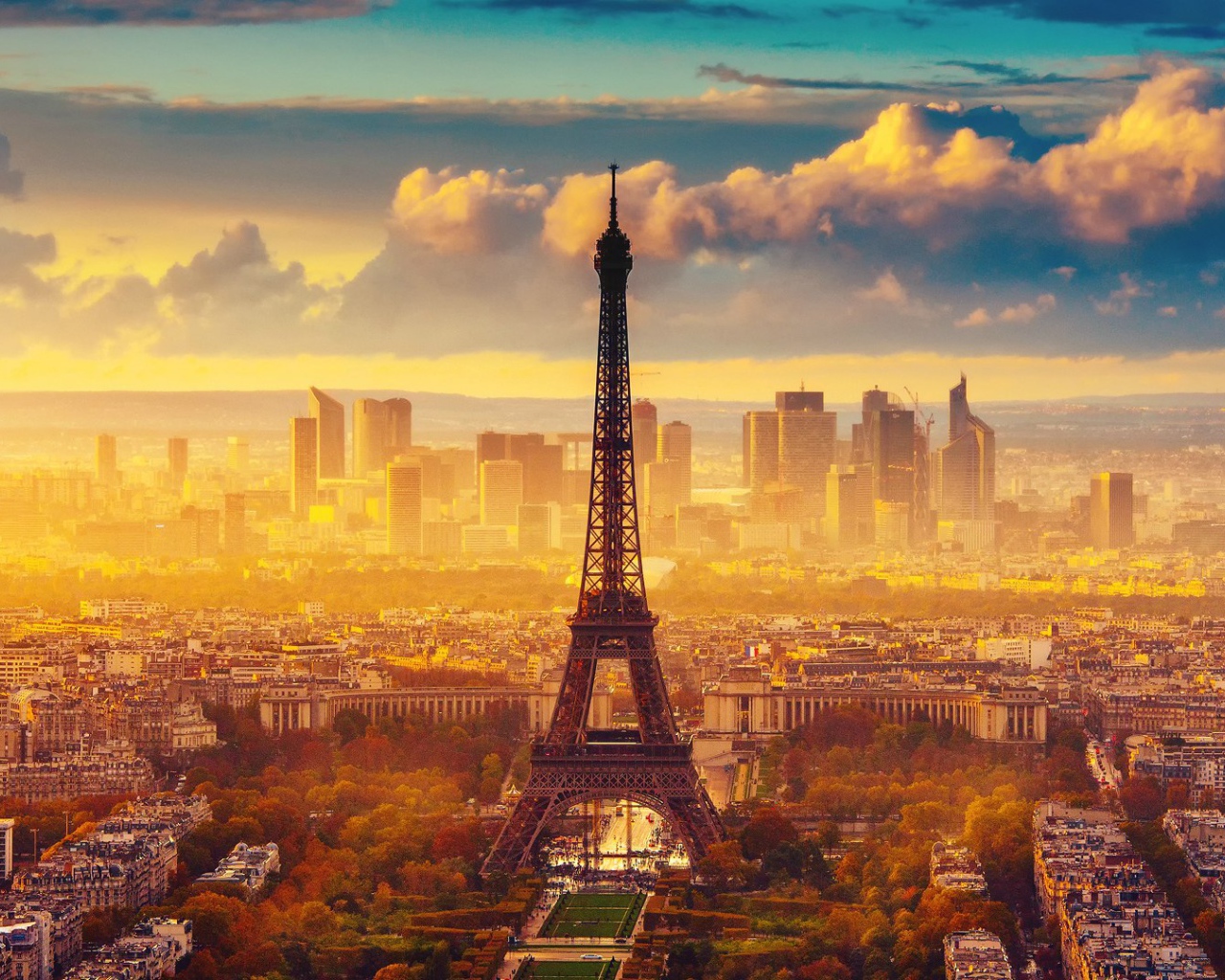 Панорама столицы Франции