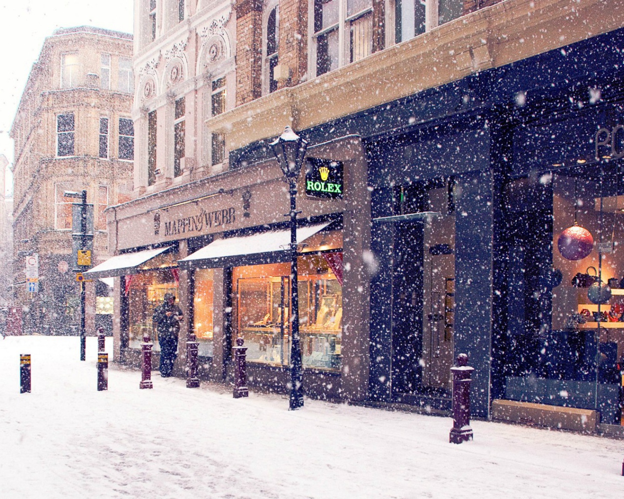 Police Street, Манчестер. Великобритания