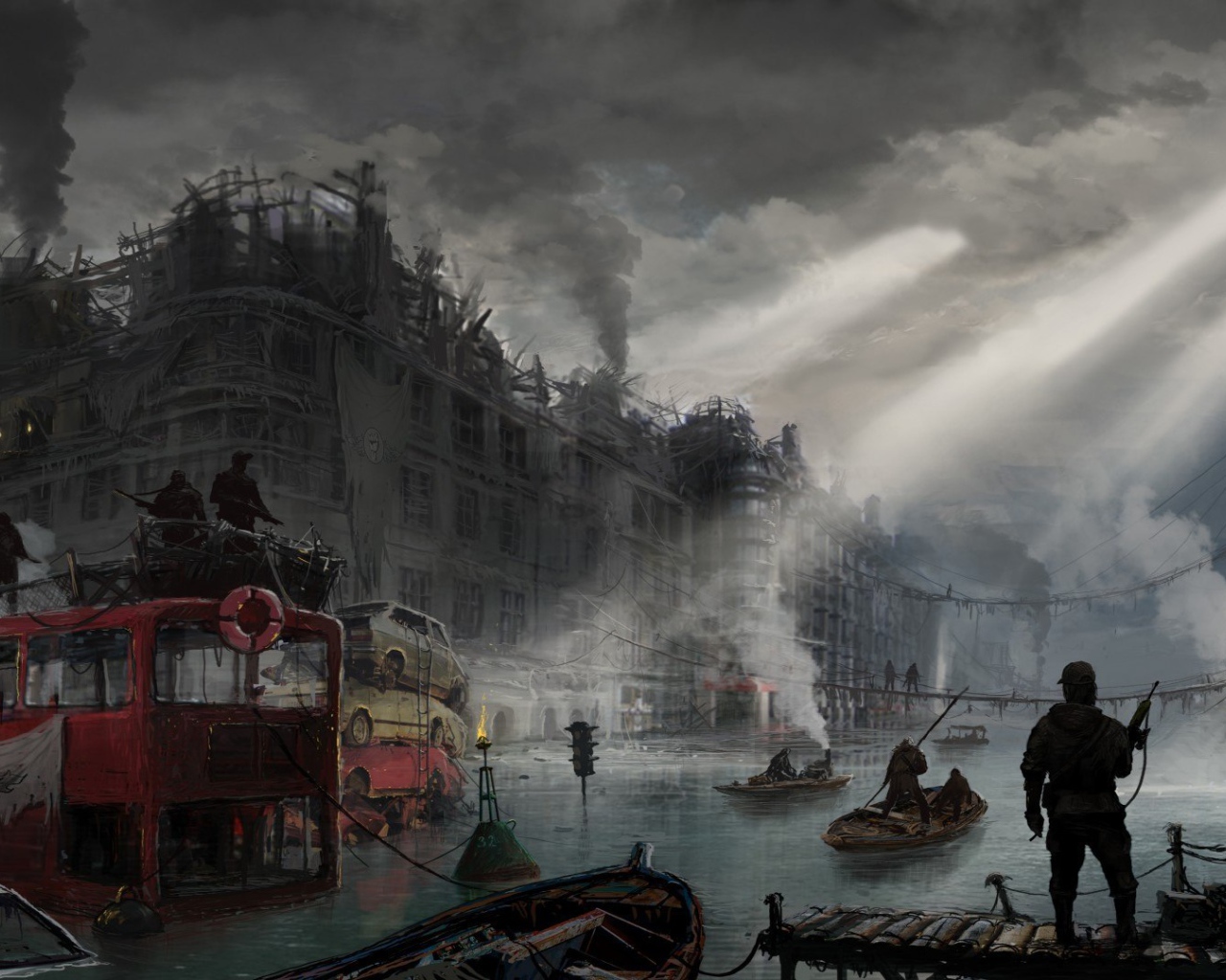 Постапокалиптический Лондон