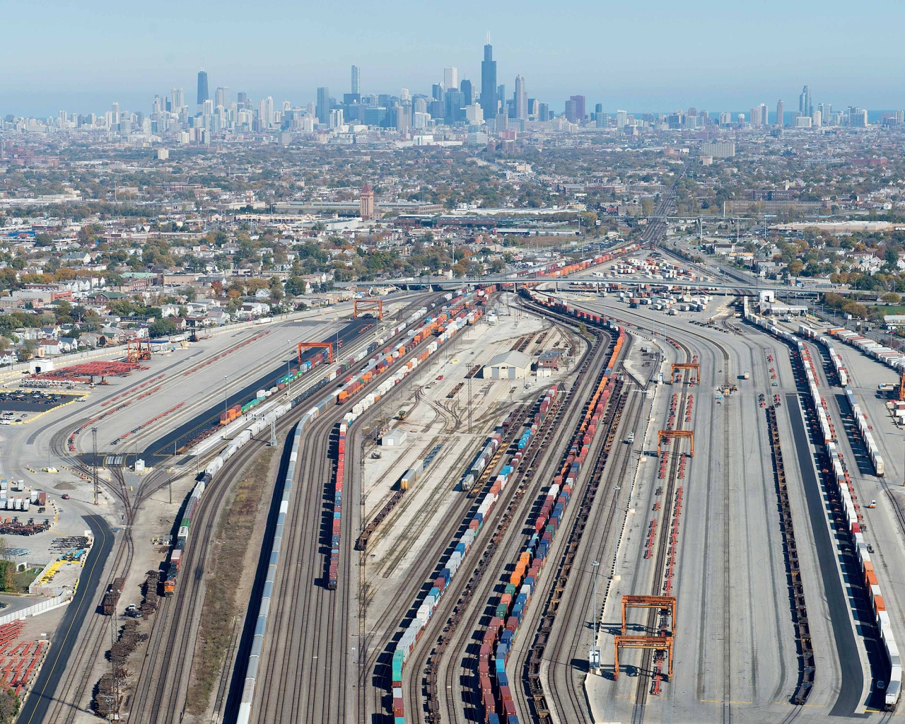 Железная дорога в Чикаго