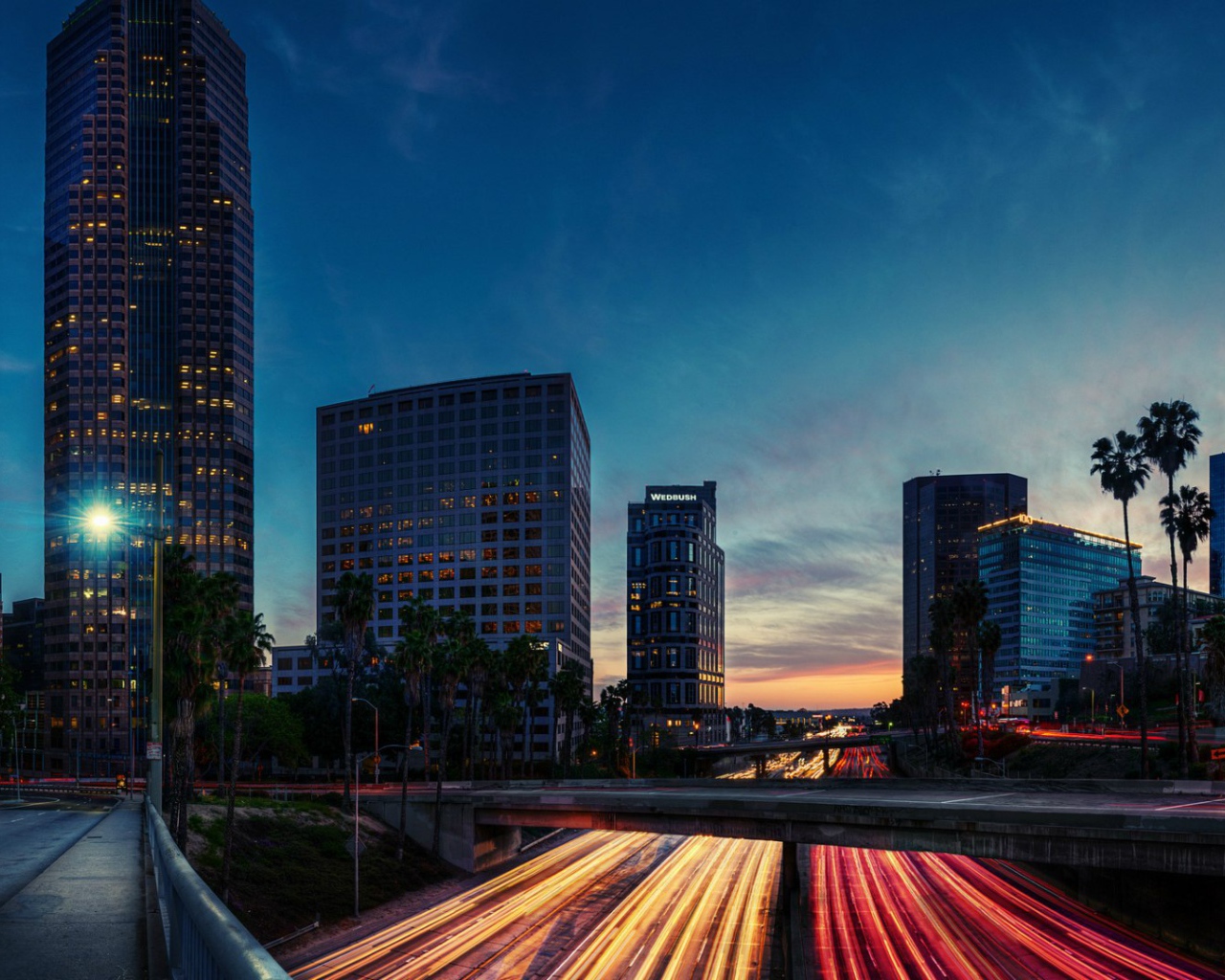 Быстрое движение в Лос-Анджелесе