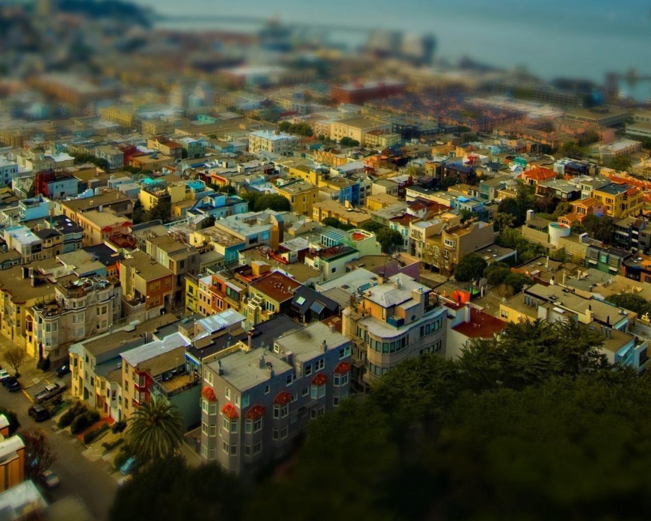 Жилые кварталы Сан-Франциско