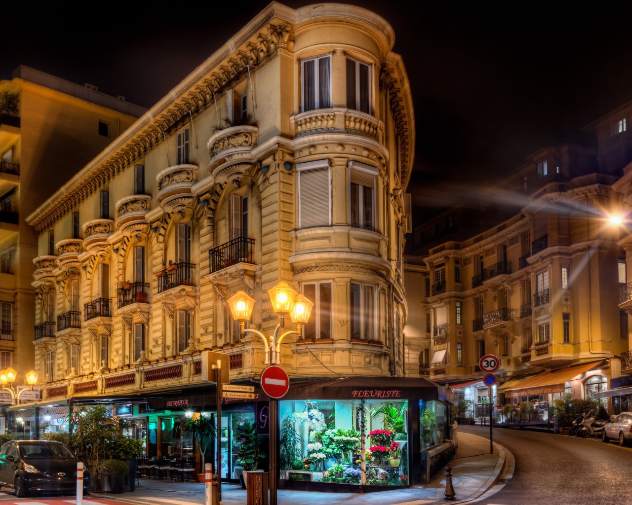 Угол улицы в Монако