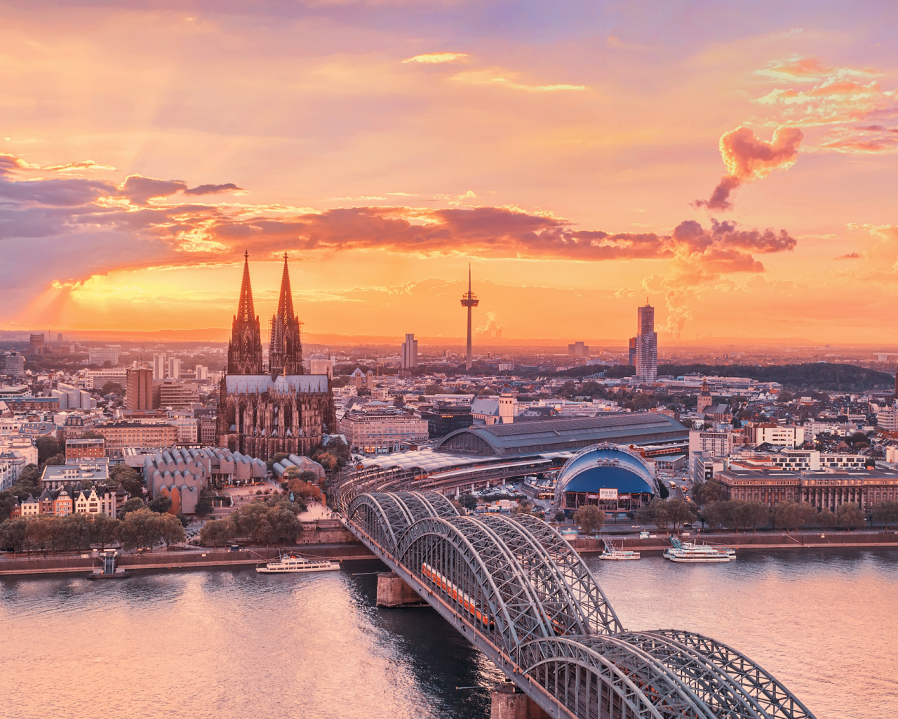 Город Кельн Германия