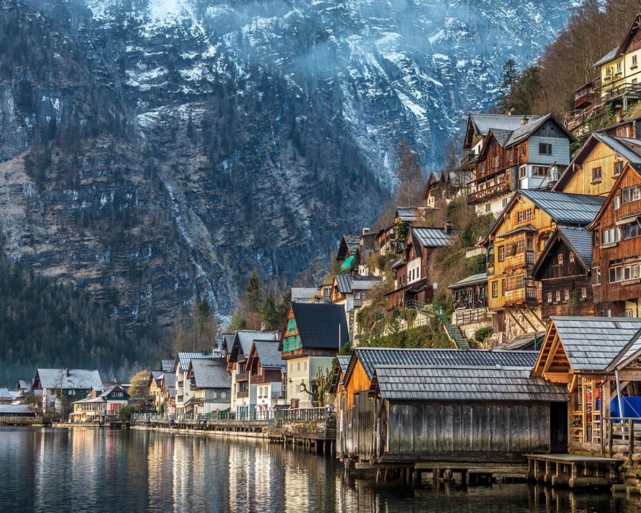 Городок Гальштат, Австрия