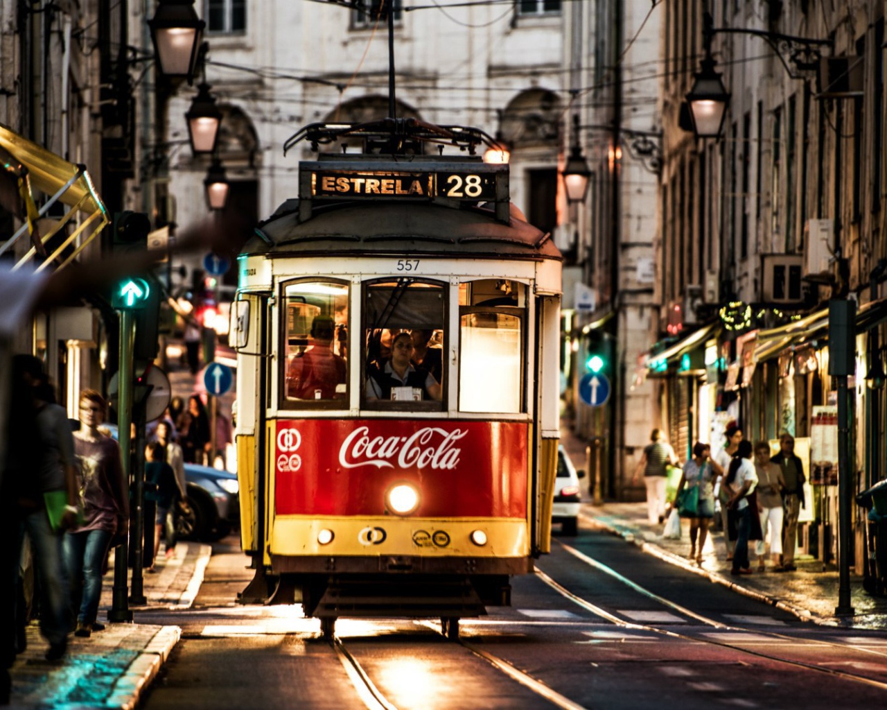Трамвай в Лиссабоне, Португалия