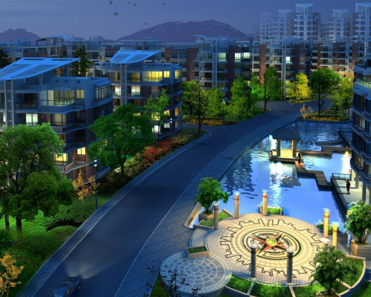 Дома в элитном спальном районе