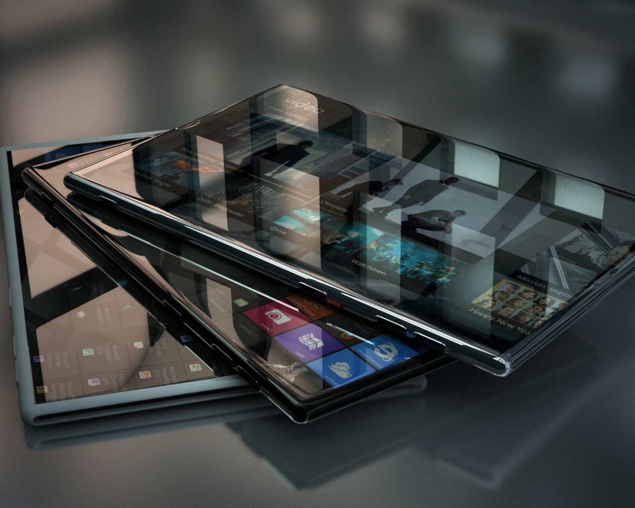 Игровой концепт планшет от Microsoft