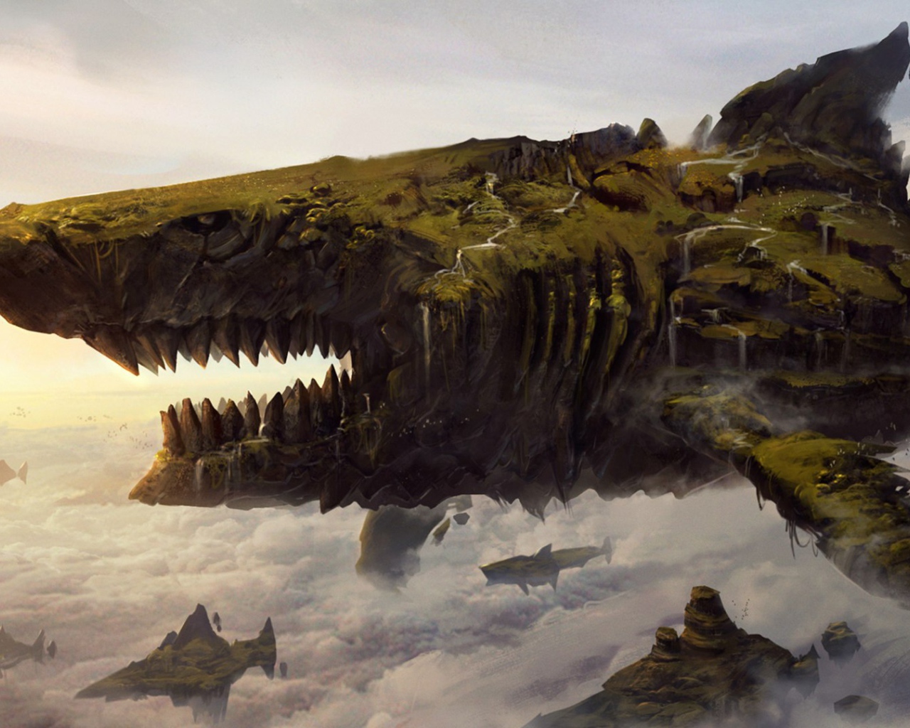 Стая летающих акул