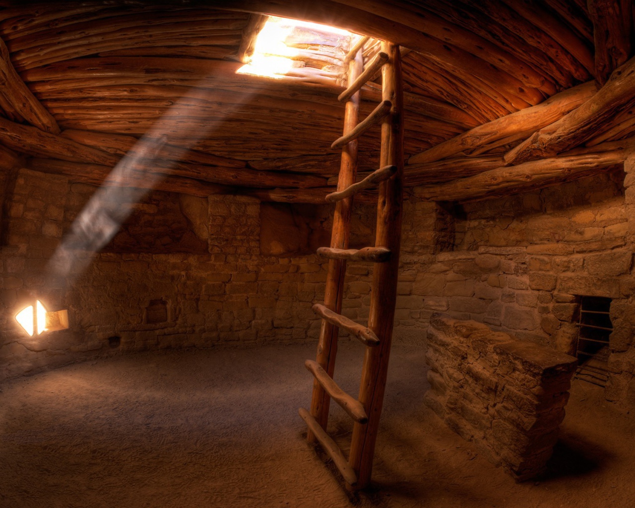 Луч солнца в подвале