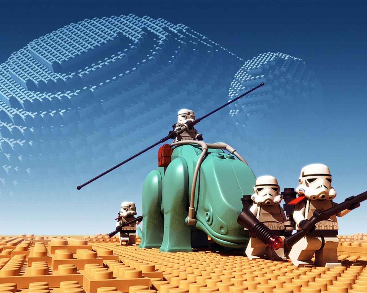 Сцена из Звездных войн, ЛЕГО