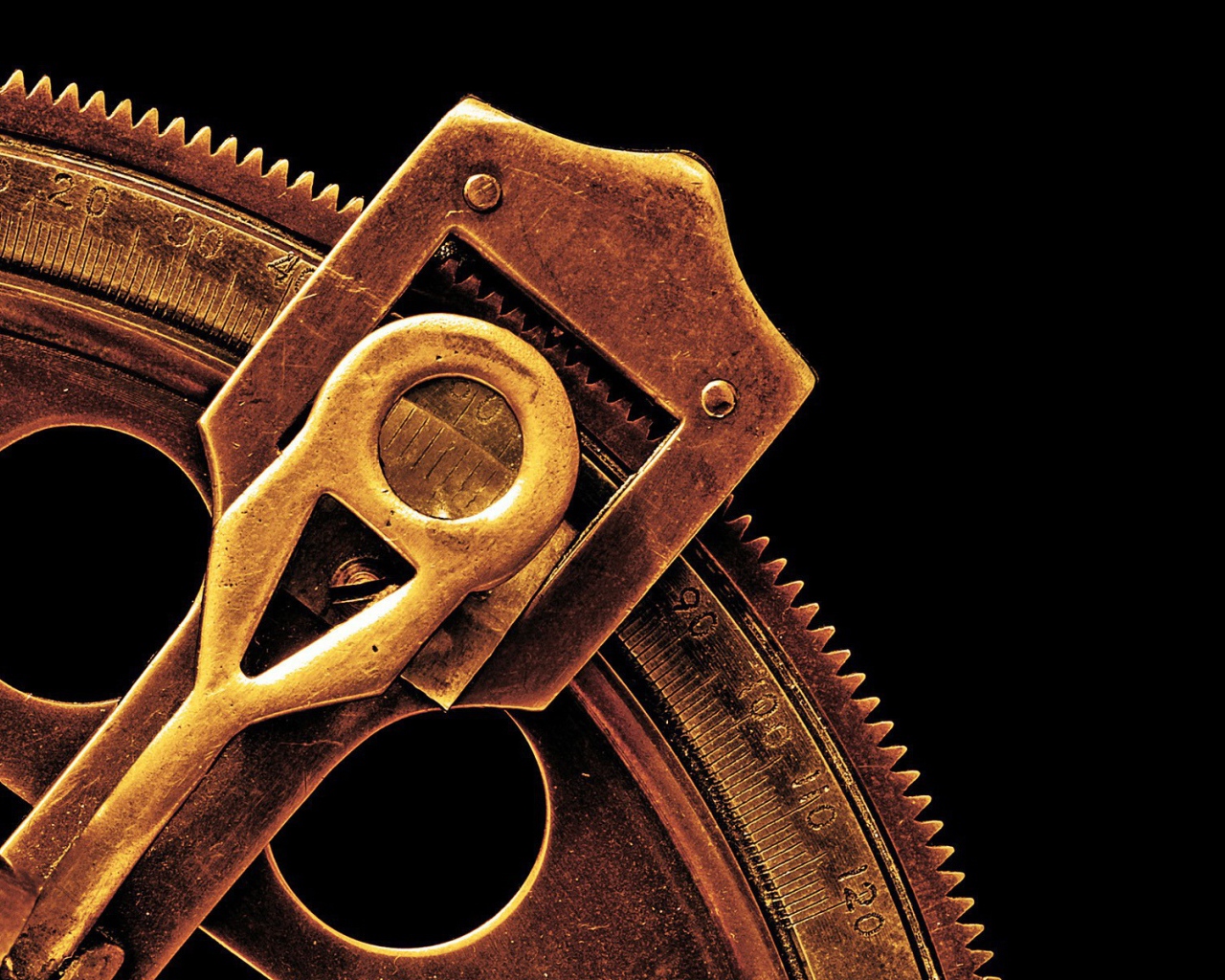 Шестеренка старинного механизма