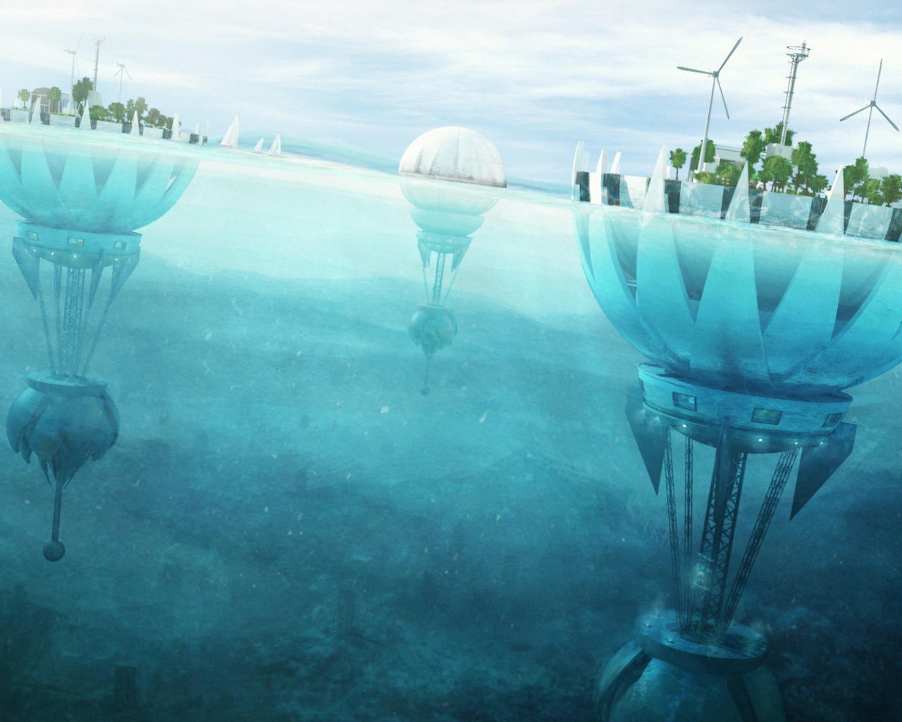 Автономные плавающие модули