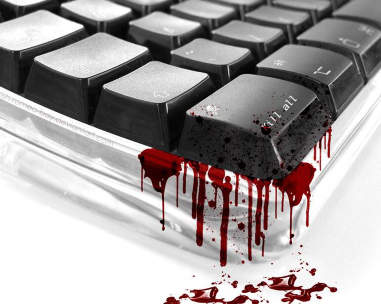 Кровь под кнопкой Убить всех