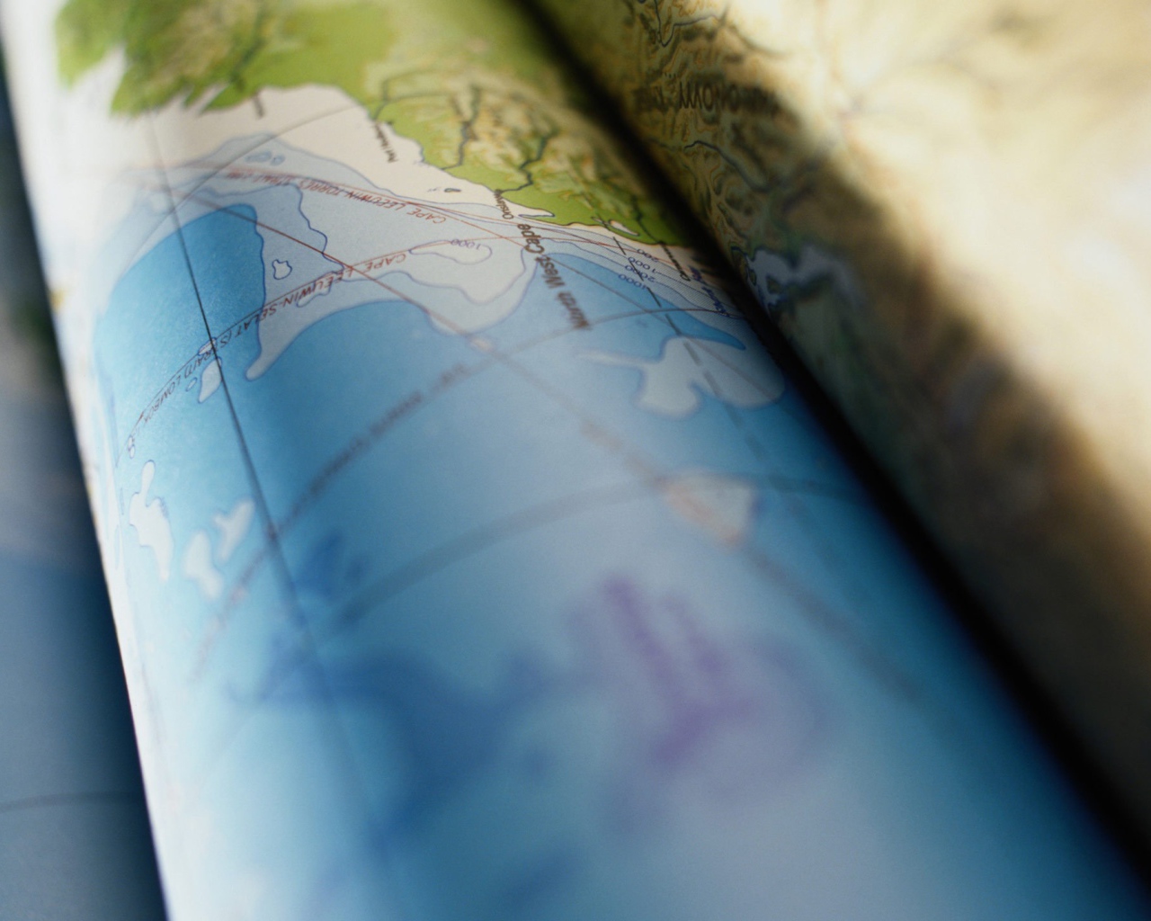 Сверток географических карт