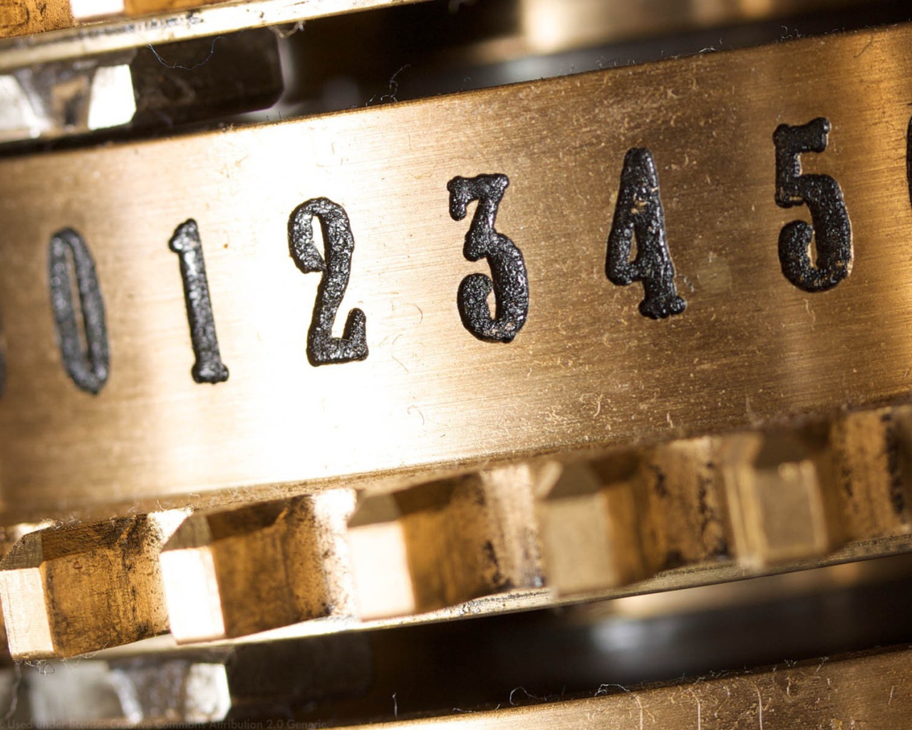 Циферблат кодового замка