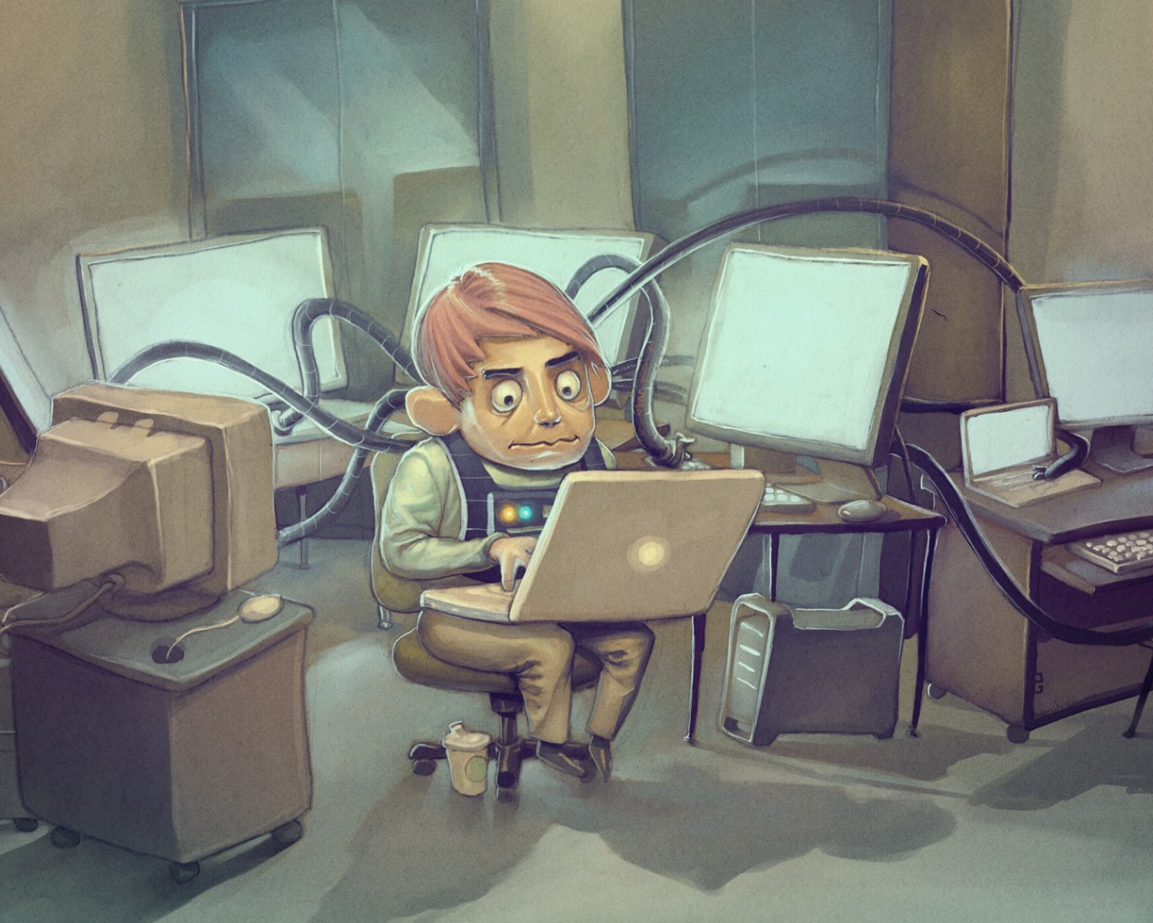 Усердный системный администратор