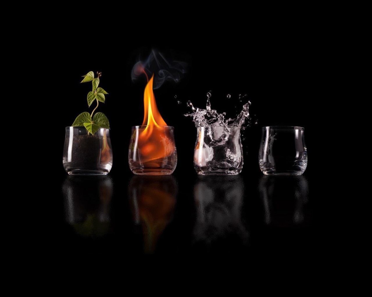 Земля, огонь, вода, воздух