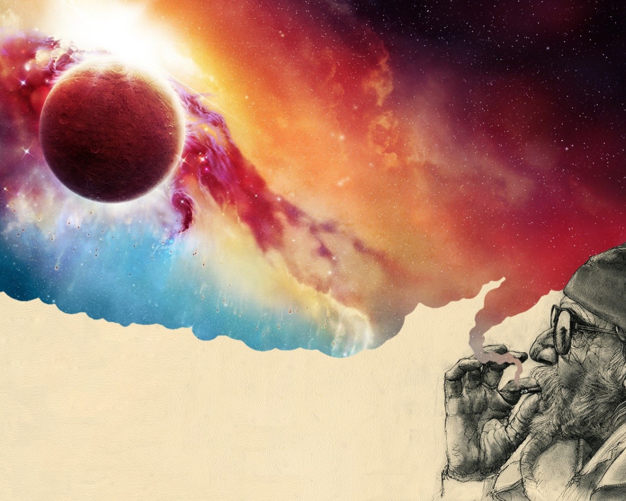 Пожилой мудрый философ