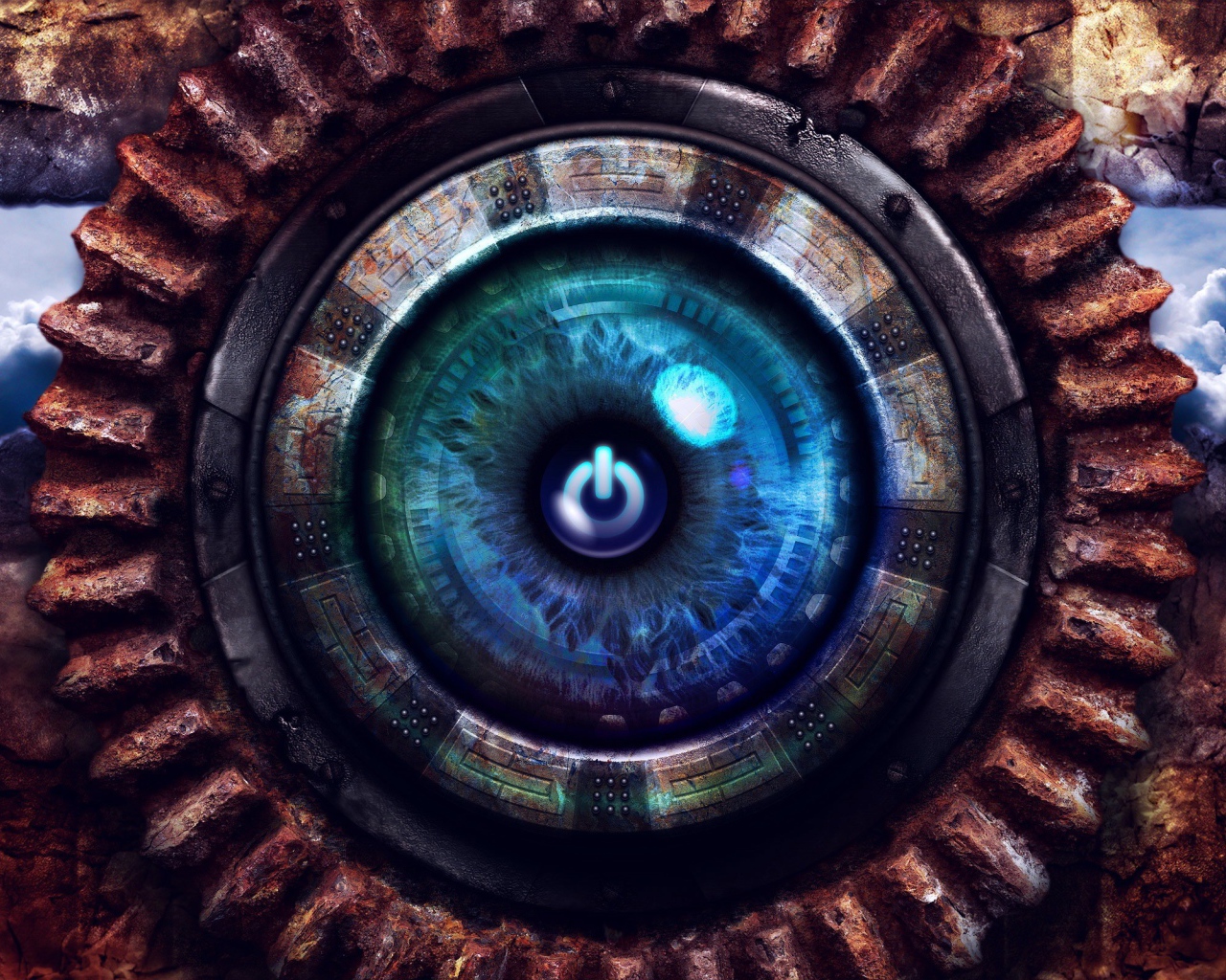 Электро механический глаз