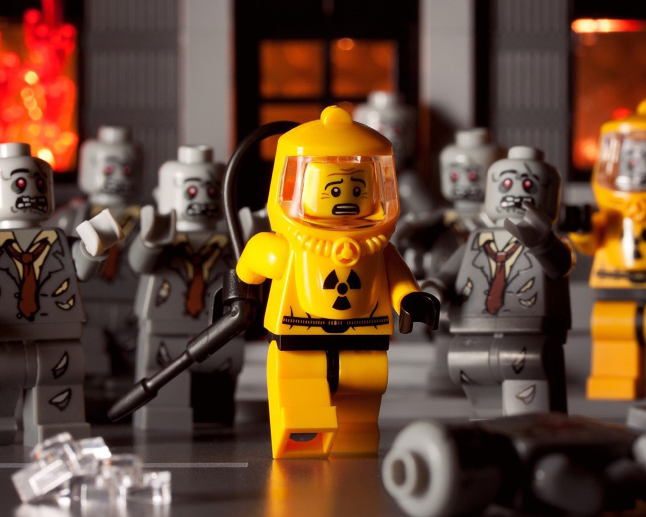 Фигурки ЛЕГО зомби