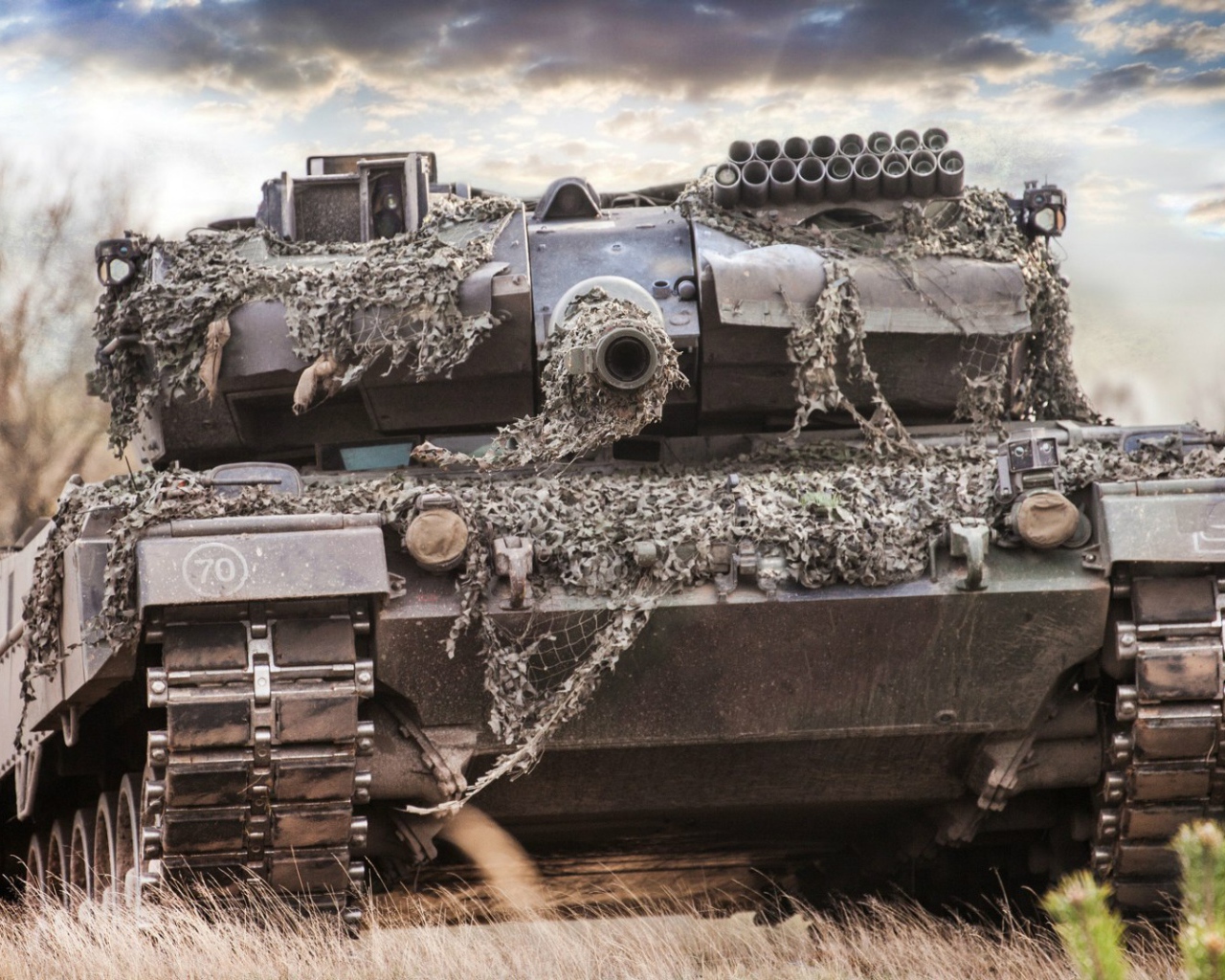 Немецкий танк Leopard 2A6M