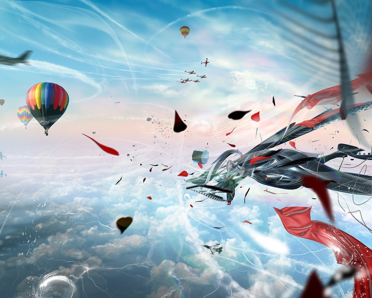 Небесная абстракция