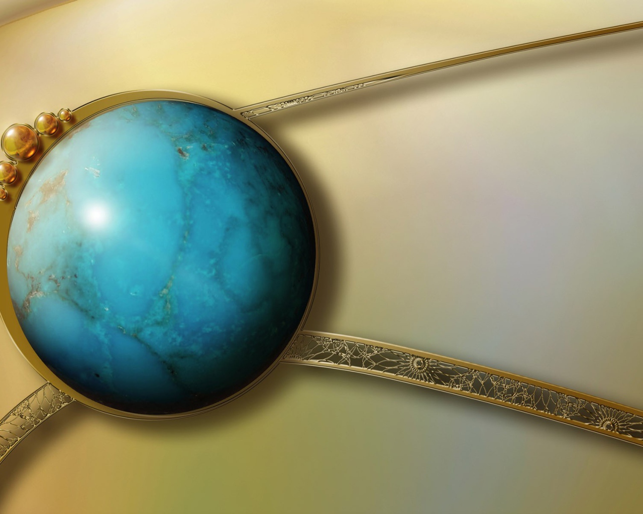 Драгоценный камень в оправе