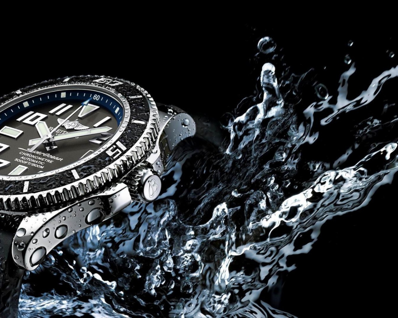 Люкс часы не промокают