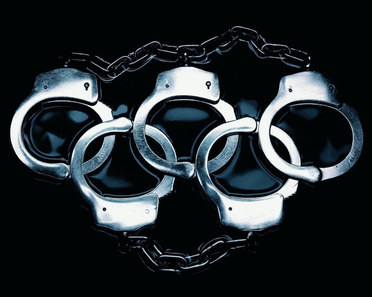 Олимпийские кольца наручники